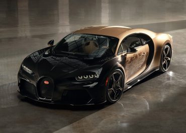 Bugatti Chiron Super Sport Golden Era: Un lienzo de Arte sobre Ruedas